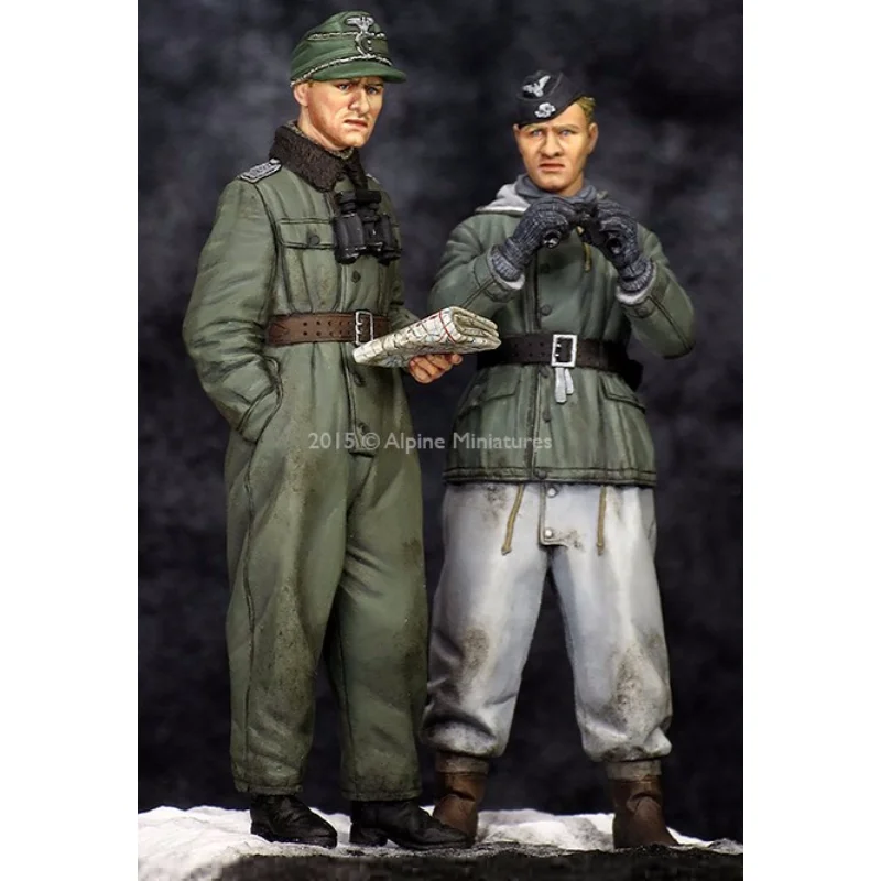 

1/35 Scale Die-cast Resin White Model Soldier Needs To Manually Color The Model Free Shipping