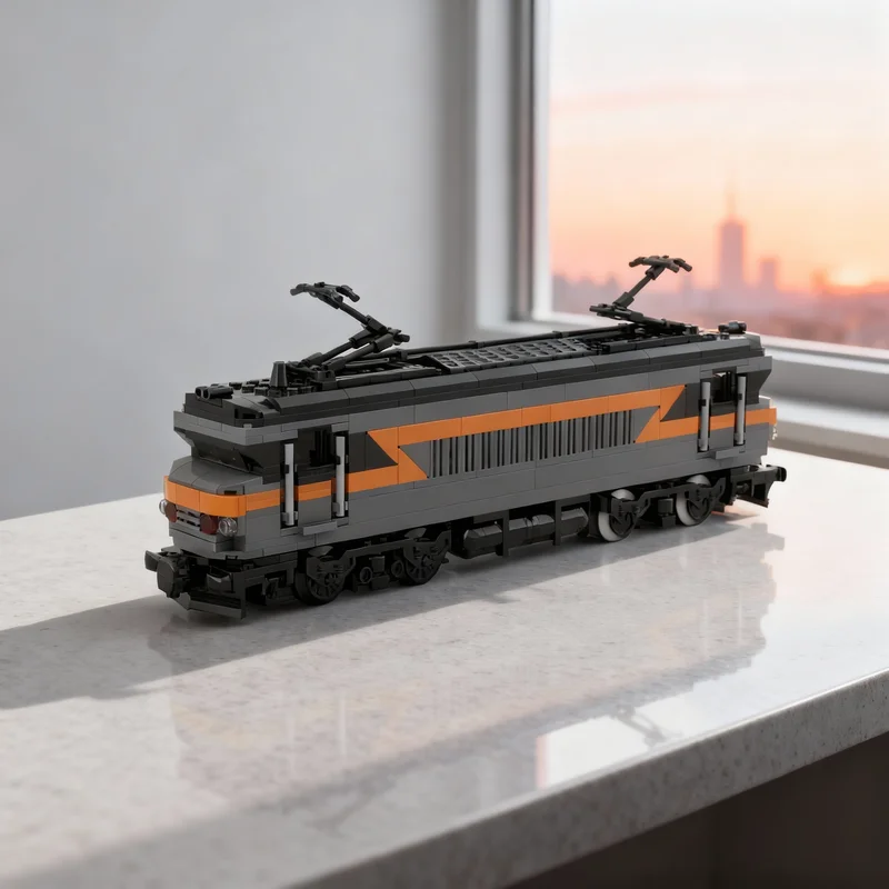 

567pcs MOC Train SNCF Locomotive Model Building Blocks Christmas Gifts Toys DIY Construction Creative Idea Education Brick