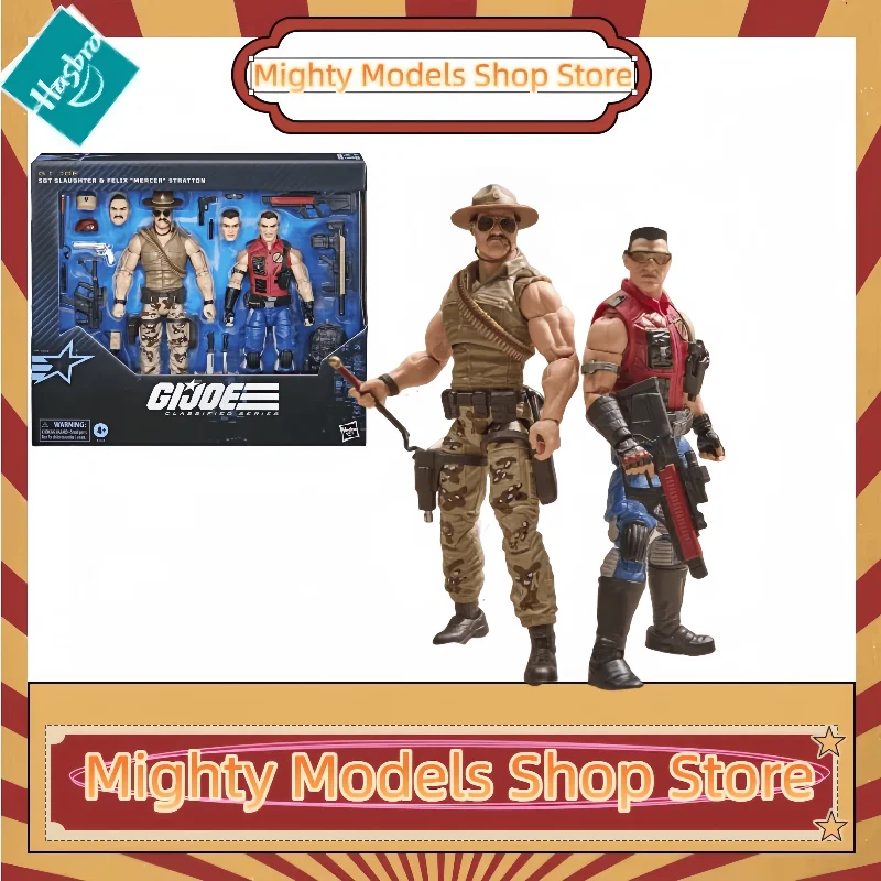 

In Stock G.I. Joe GI Joe Classified Series Gij 173 Sgt. Slaughter & Felix "Mercer" Stratton Action Figure Model Toy Hobby Gift