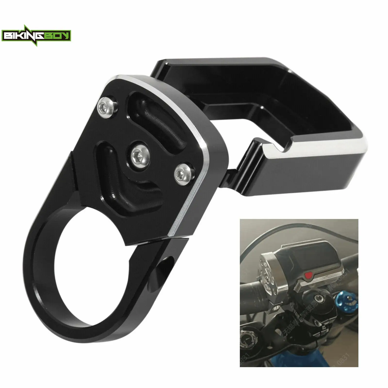 BIKINGBOY Digital Display Relocation Bracket For Sur-ron Light Bee X Surron LBX For Segway X160 X260 X 160 260 Aluminium Alloy