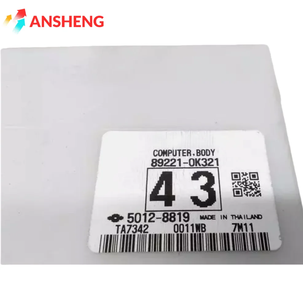 

Подходит для автомобиля 2020, блок управления BODY COMFORT BCM 89221-0K321, автомобильные аксессуары