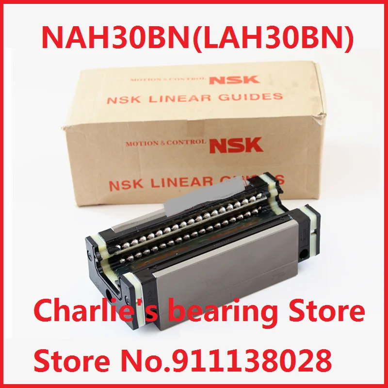 1pc 100% brand new original genuine NSK brand carriage block model NAH30BN(LAH30BN)