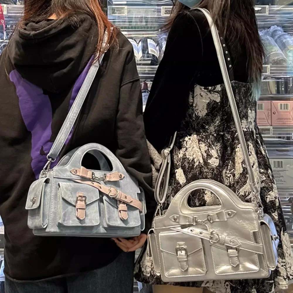

Versatile Transparent Ita Bag Y2k Hand Bags Original Sac Femme Unique Crossbady Bolso Daily Using Bolsos All-match De Mujer