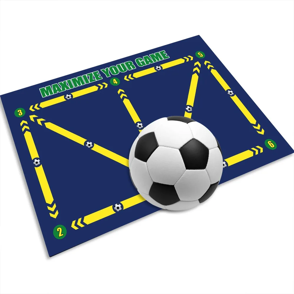 Soccer Training Mat Non-Slip for Kids Adults Football Dribble 60X90cm