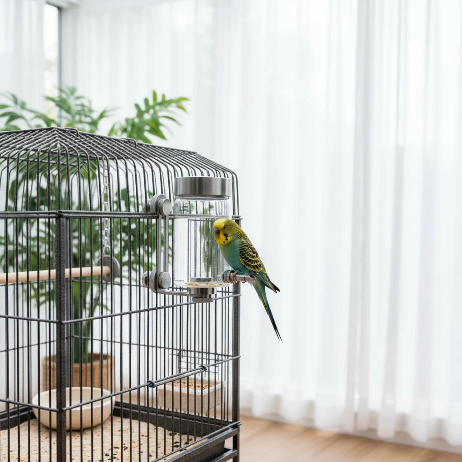 Vogeltränke mit Klebemontage,  – Pet Supplies In Bewertung und Preis