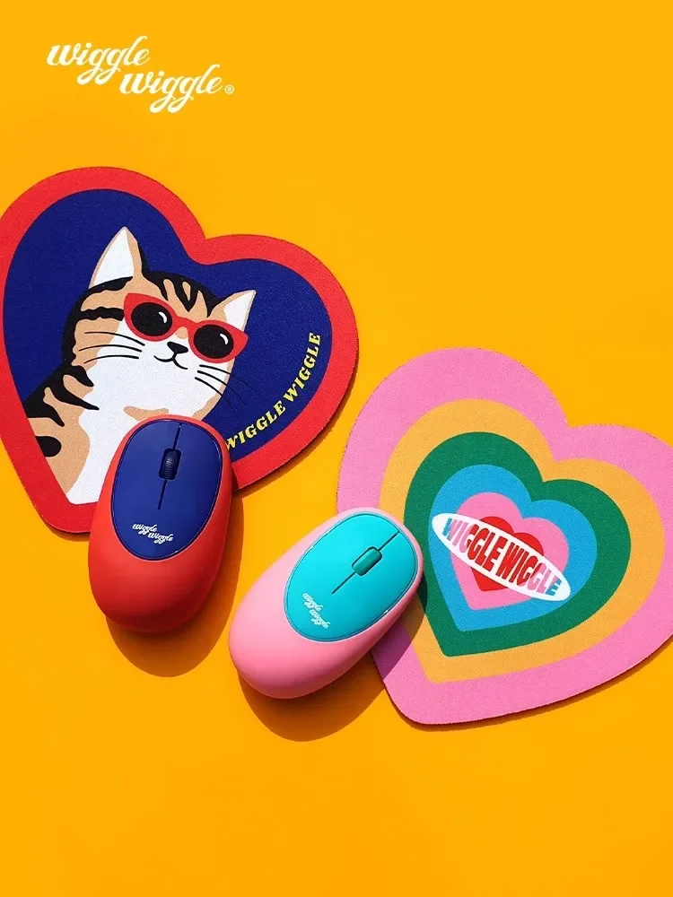 Wiggle Wiggle Mousepad Thickened Anti-Slip  Mouse Pad Office Cute Creative Game Mousepad For Desktop Computer Accessories