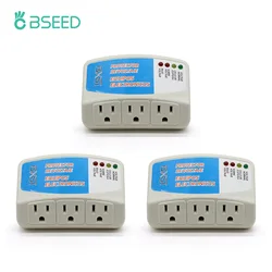 BSEED PC Series Power Protector US Standard Socket White Home Appliance Surge Protector Voltage 50 Hz-60 Hz Wall Socket