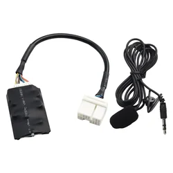 Bluetooth-Compatible Interface Cable Adapter Stereo AUX Module For Honda For Accord For Civic For CR-V For Acura CSX MDX RDX