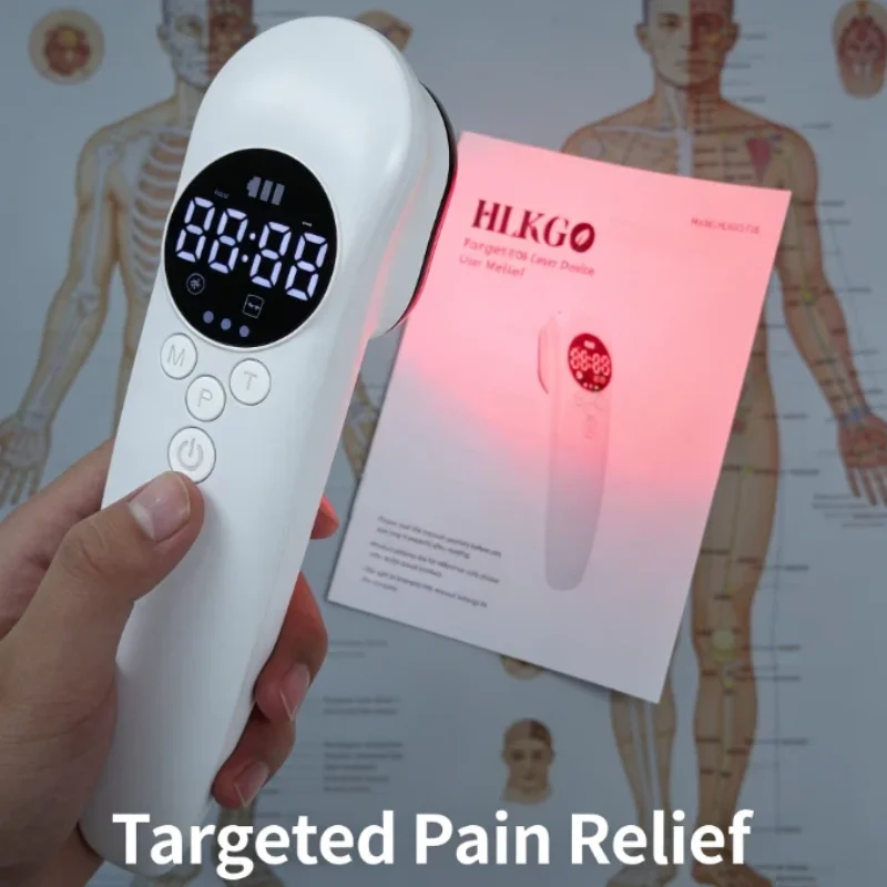 

Клинический лазерный массажер с 3+14 диодами (808 нм, 650 нм) для инфракрасной и красной светотерапии, для снятия боли в спине и шее, для домашнего использования