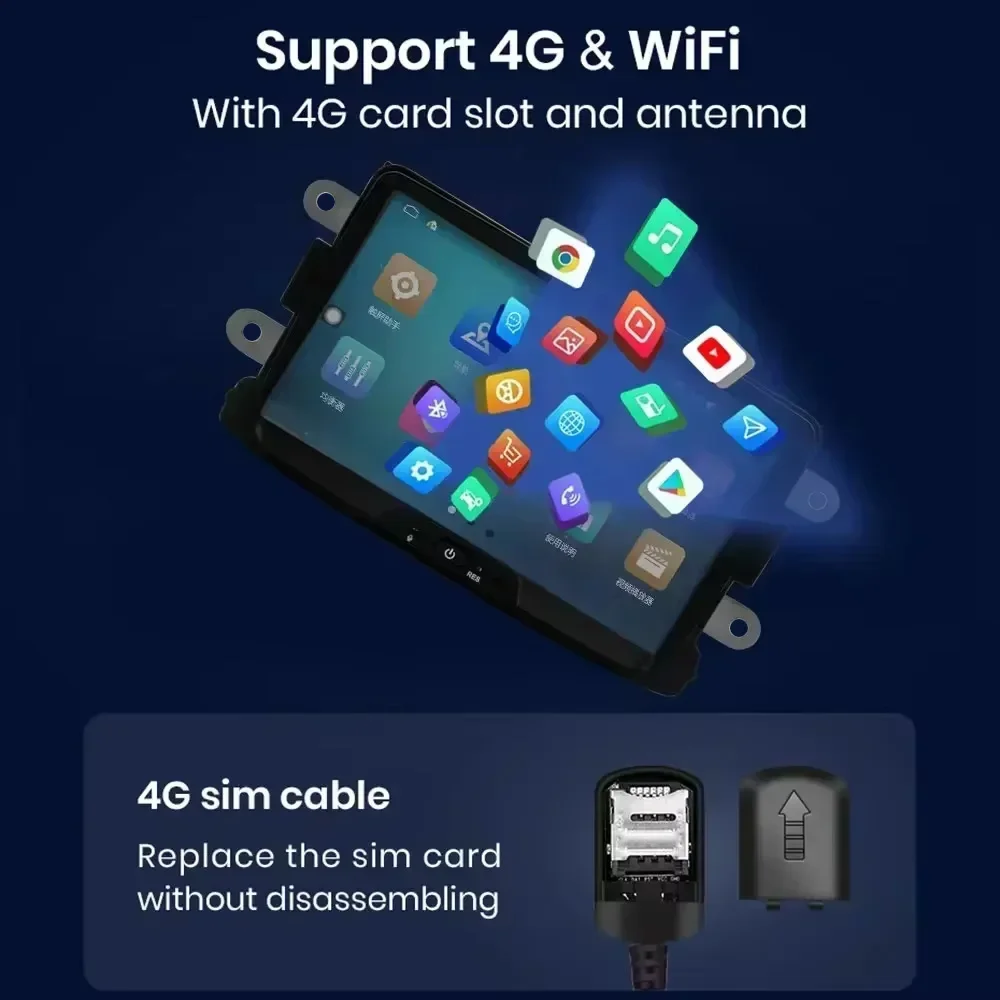 راديو سيارة CHSTEK أندرويد 13 لرينو داسيا لادا سانديرو داستر لوجان لاسلكي CarPlay نظام تحديد المواقع بلوتوث واي فاي 4G ستيريو