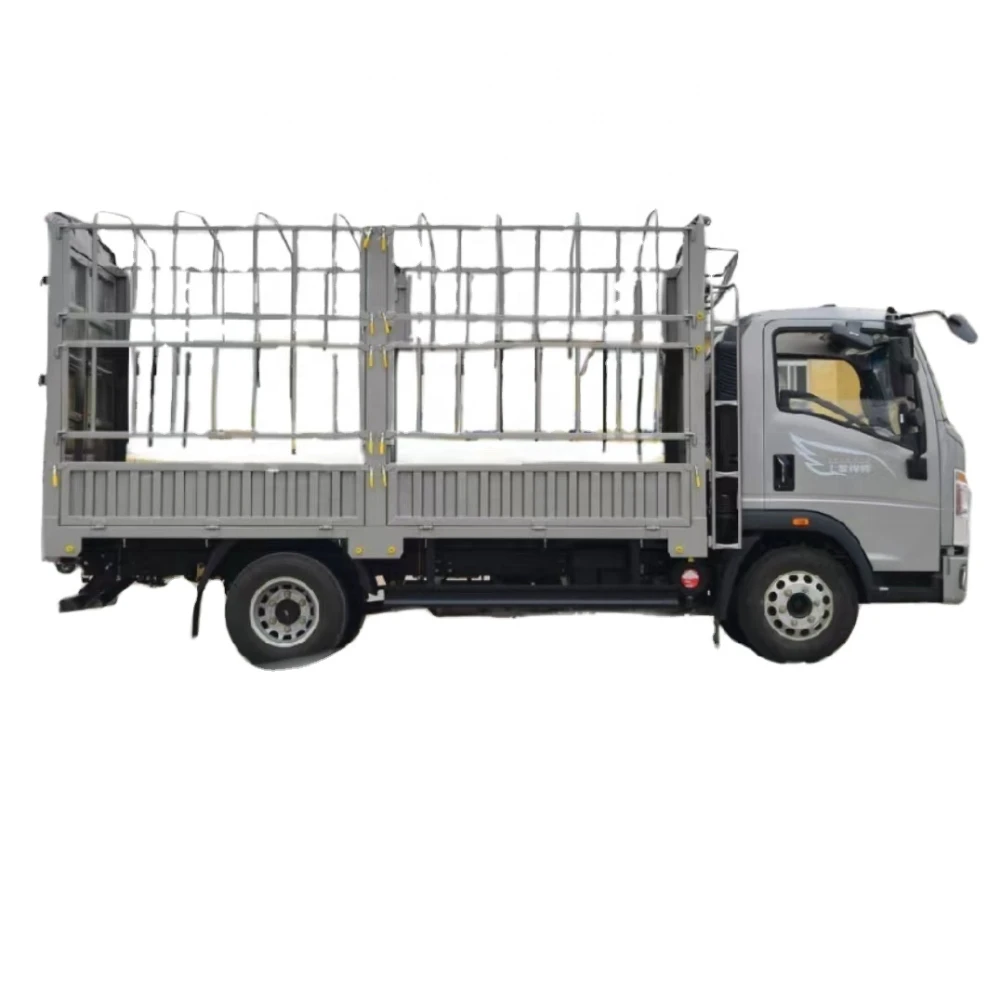 China Supply Brand 6 Wheels Cargo Pickup Truck 140 Horsepower 4.15 Meters Single Row Fence Light Truck