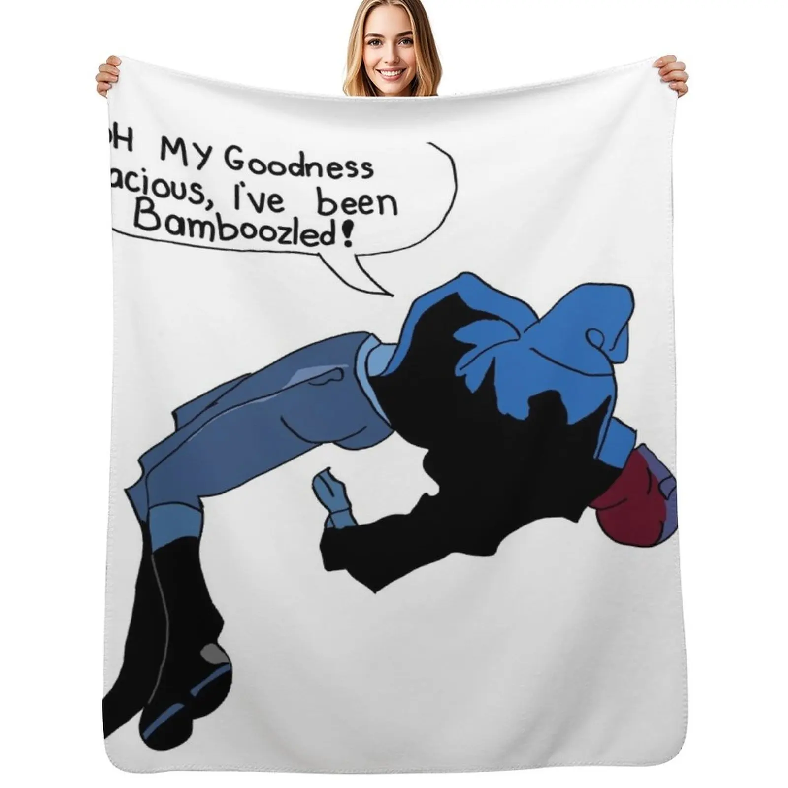 

Oh My Goodness Gracious, I've Been Bamboozled! Throw Blanket Hair Moving For Sofa Thin Sofa Blankets