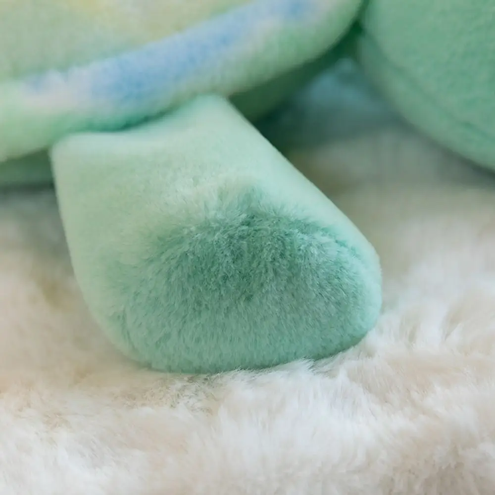 

Stuffed Doll Rainbow Turtle Plush Doll Fluffy Soft Green Turtle Plush Toy Ins Cute Sea Turtle Animal Doll Car Decor