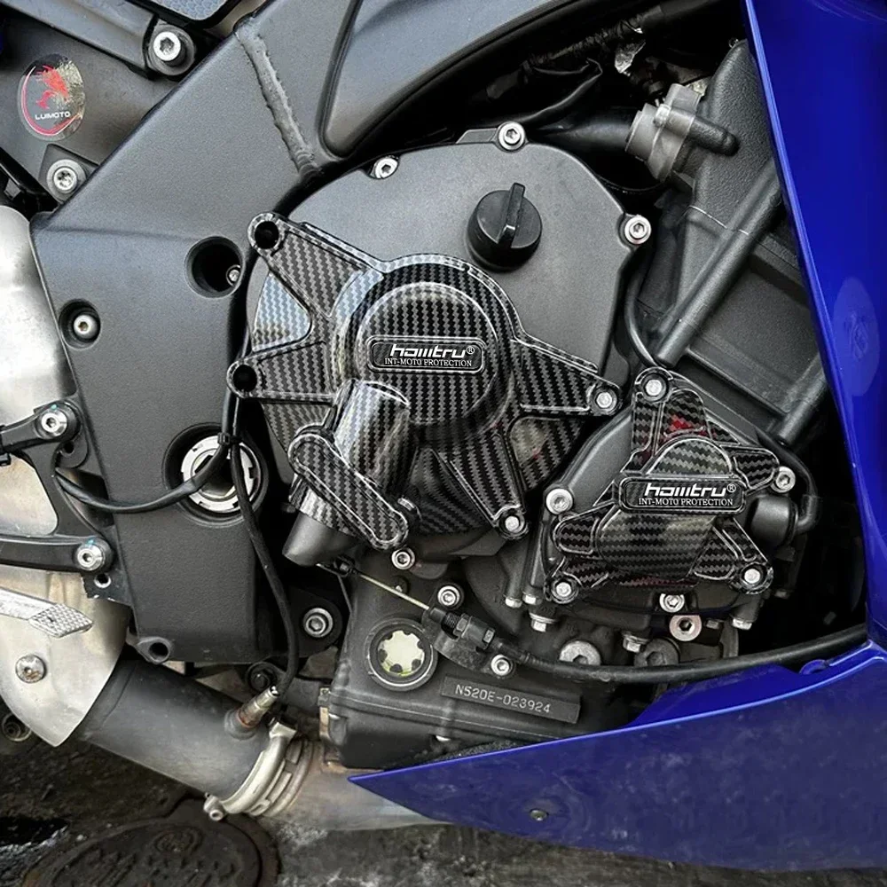 Engine Protection Cover Motorcycle Accessory - Durable Cover for Enhanced Engine Safety For Yamaha YZF R1 2009-2014