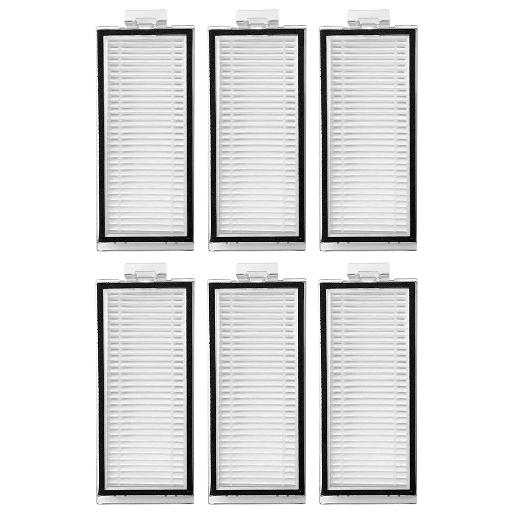 

Комплект из 6 фильтров HEPA, совместимых с моющимися вакуумными фильтрами серии Roborock для эффективной захвата пыли