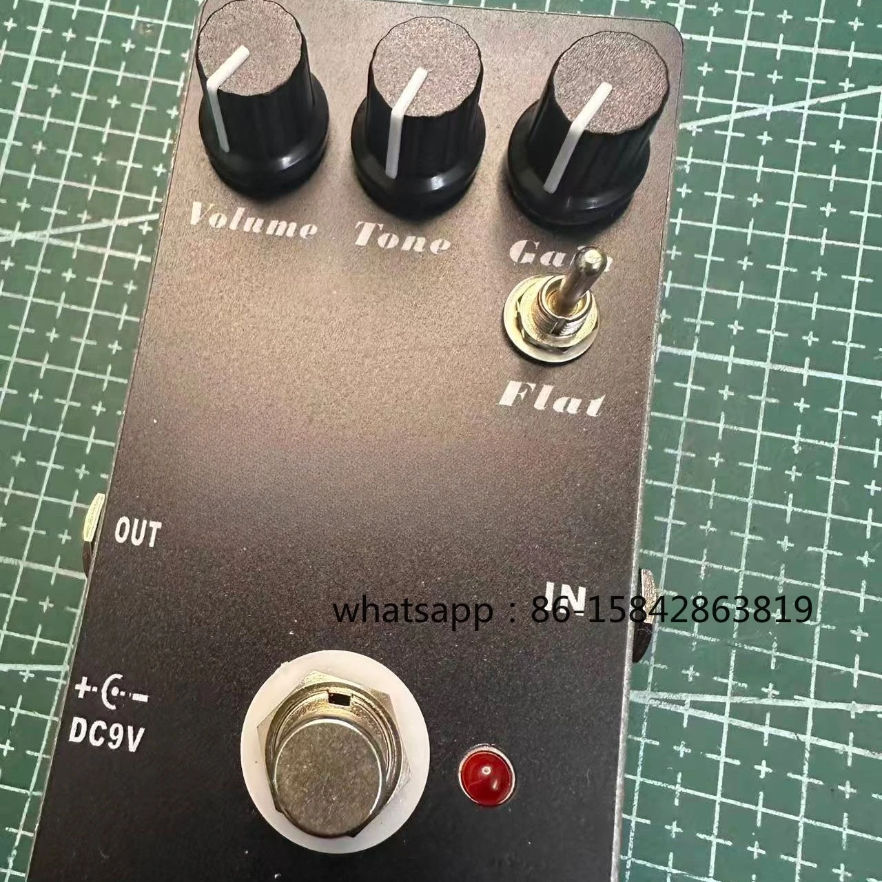 Manual, Transparent Overload Monolithic Effect Kit Finished Replica for MARSHALL