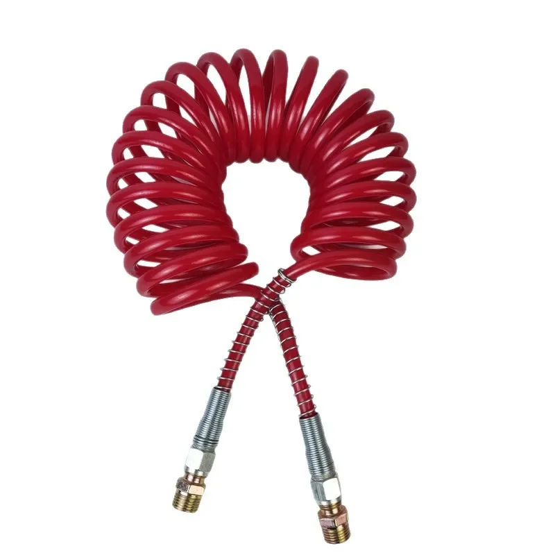 

PU nylon trailer connecting spring, spiral pipe large ring