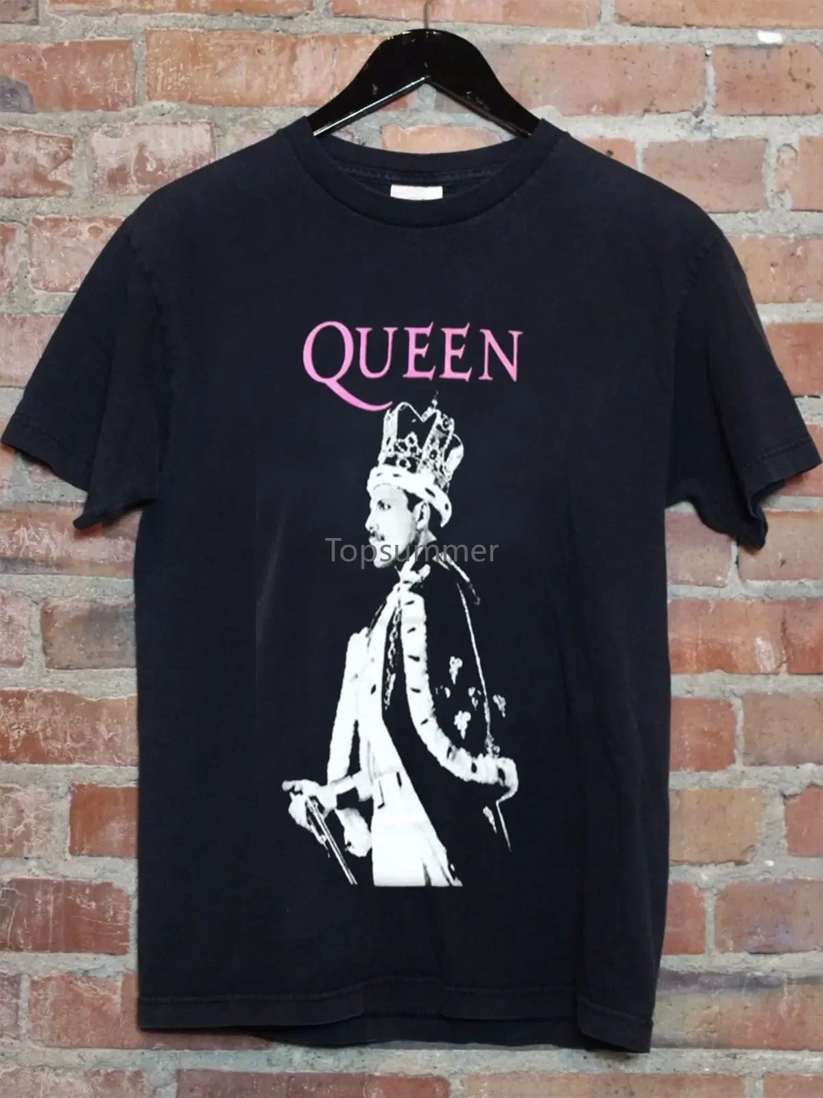 

Vintage Freddie Mercury T Shirt Queen Legendary Reprint S-3Xl Cotton T-Shirt Fashion New Arrival Men'S Short