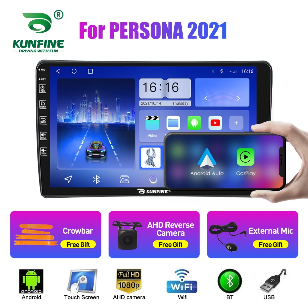 

Автомобильное радио 2Din Android для Proton PERSONA 2021, аудио мультимедийный плеер, Carplay, GPS-навигация, стерео, Android, авто, Wi-Fi, головное устройство