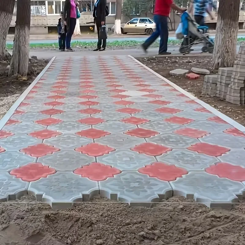 Upgraded Cement Stepping Stone Molds for Creating Beautiful Concrete Paving Stones in Your Yard And Garden