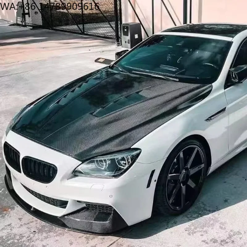 F06 F12 F13 M6 Two-sided Carbon Fiber Hood Engine Cover for  6 Series F06 M6