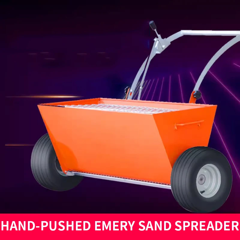 

Manual Emery Spreader Compact Wear-Resistant Floor Spreader Even Concrete Surface Application Hand-Pushed Spreader(Customized)