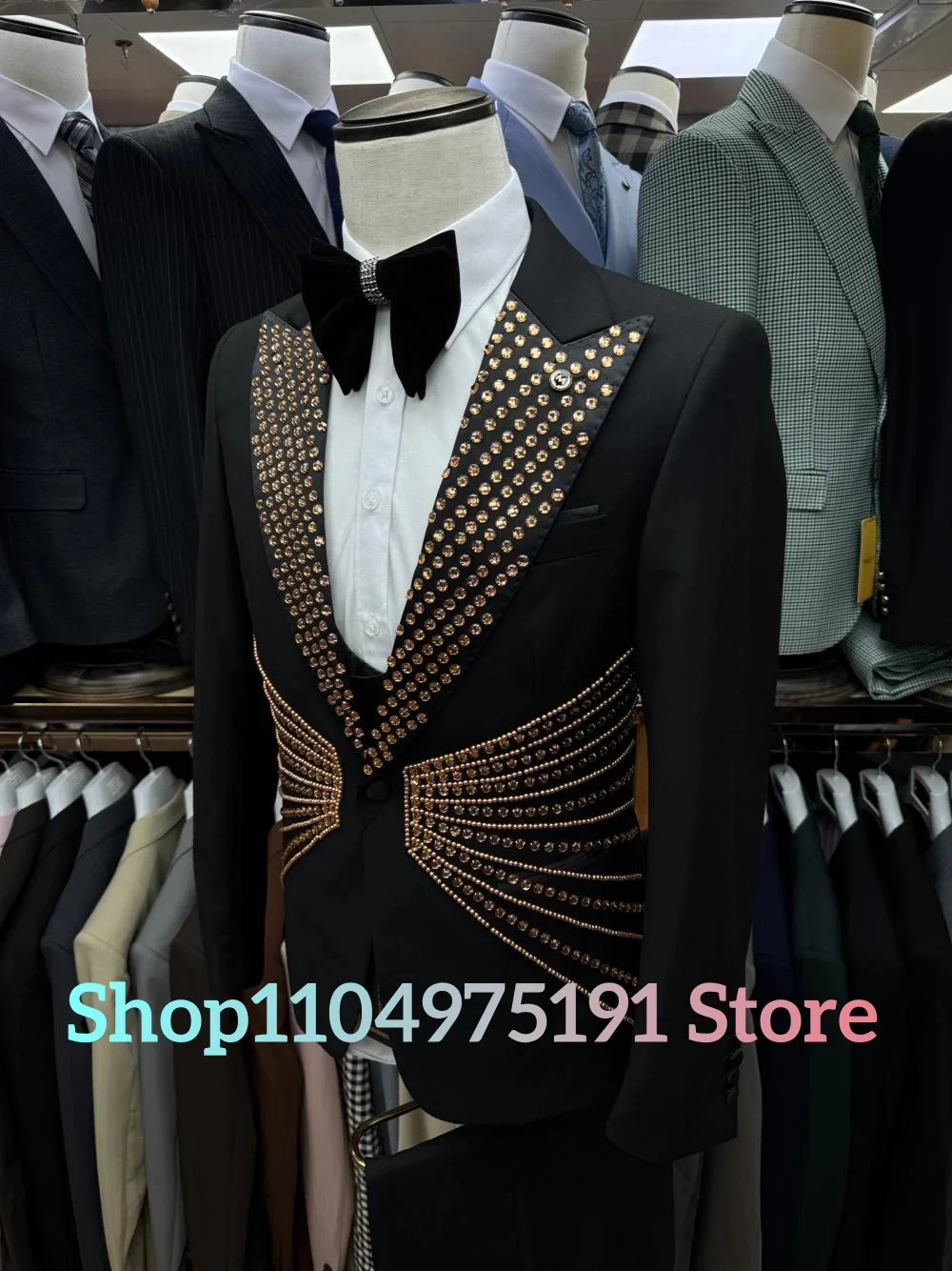 2025 New Men Suit Sets Luxury Evening Dress Performance outfit men's tailcoat Men's Stage Costume Special Occasion Gowns