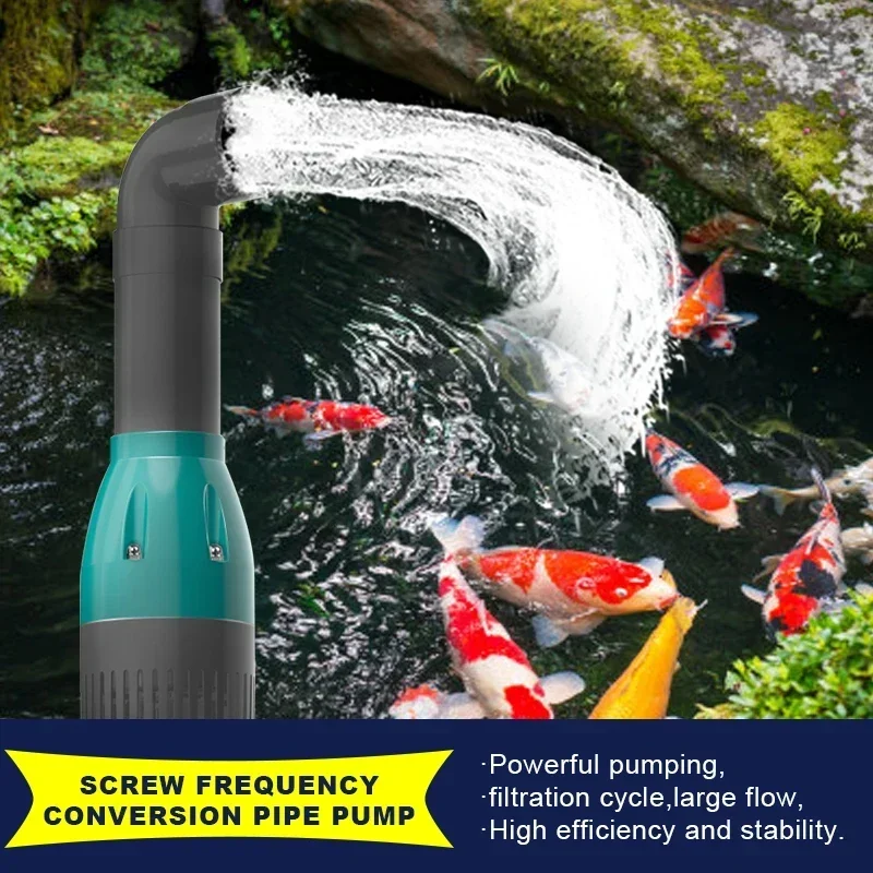 Big flow circulation power saving submersible water aquarium fish pond pump BP-100-75