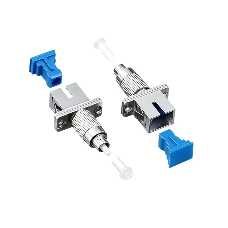 SUMMITEK 1 Stück Glasfaser FC/LC/SC/ST Stecker/Buchse zu LC/SC/FC/ST Buchse Adapter Singlemode-Konverter Hybrid-Steckverbinder FTTH-Werkzeug