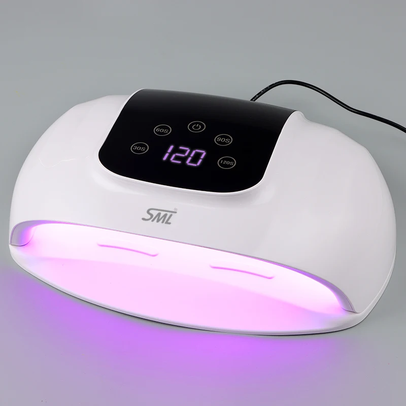 Led Nail Lamp 216W Two Hand  Nail Fast Dryer UV Led Nail Lamp for Salon Manicure