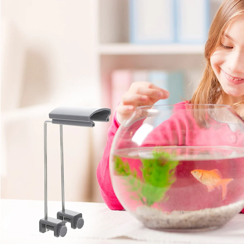 

2Pcs Aquarium Light Stand LED Adjustable Tank Mount Bracket for Fish Tank Aquatic Plant Growth Light Holder Rig