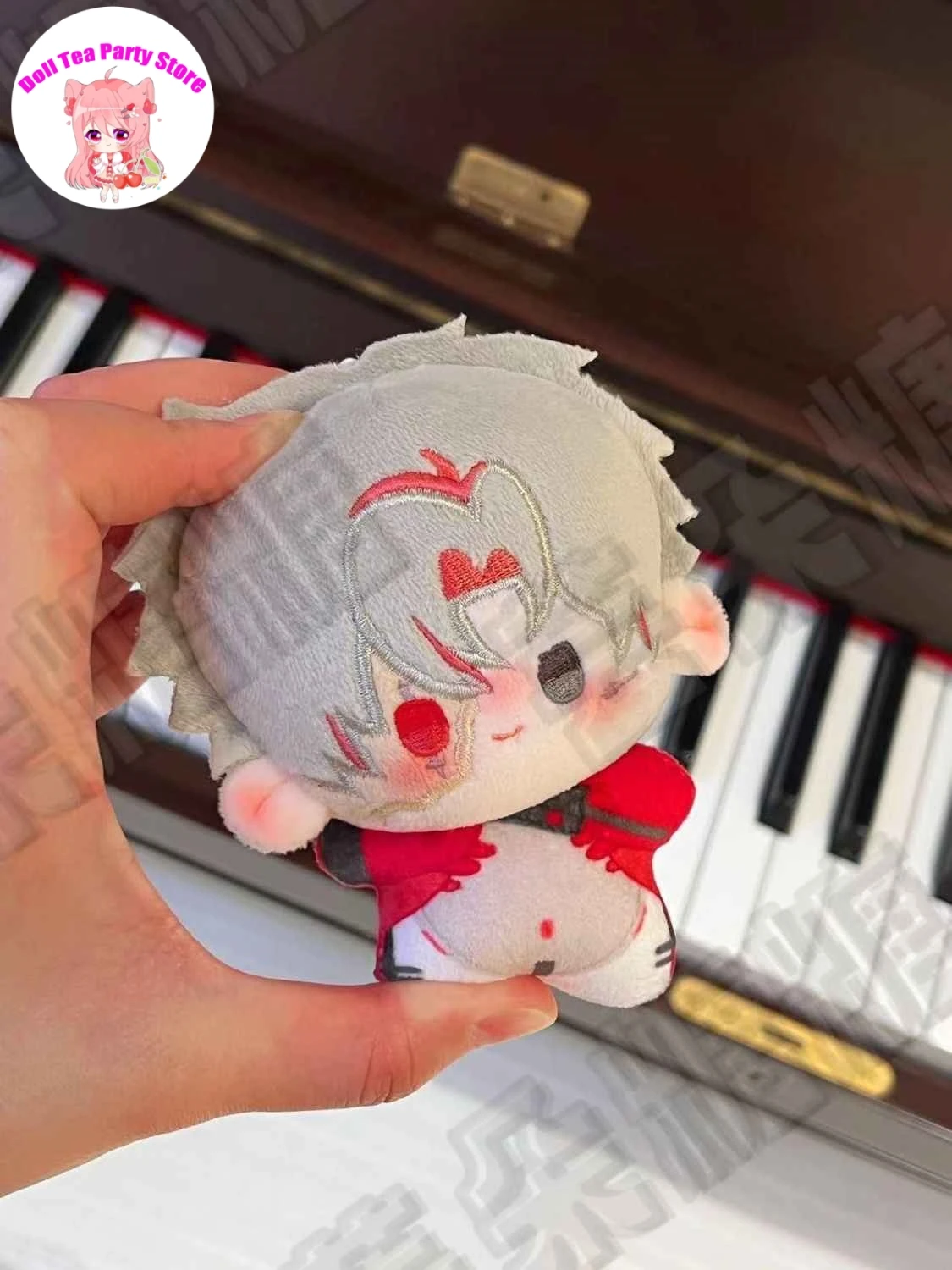 

Game Wuthering Waves Scar Attribute Mini Soft Plush Stuffed Doll Pendant Prited Starfish Body 10CM Keychain Cosplay Toy Gifts