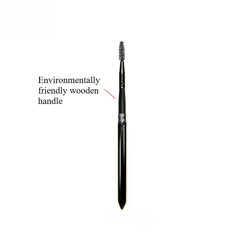 Retractable Gold Eyelash แปรงแต่งหน้ามาสคาร่าแบบพกพา Spiral Wand Applicator Spooler แบบพกพา Eyelashes Extension เครื่องสําอางค์เครื่องมือ