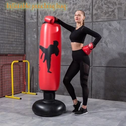 Inflatable Boxing Bag Training Punching Bag Pressure Relief Exercise Child Gym Training Sandbag Fitness Bodybuilding Equipment