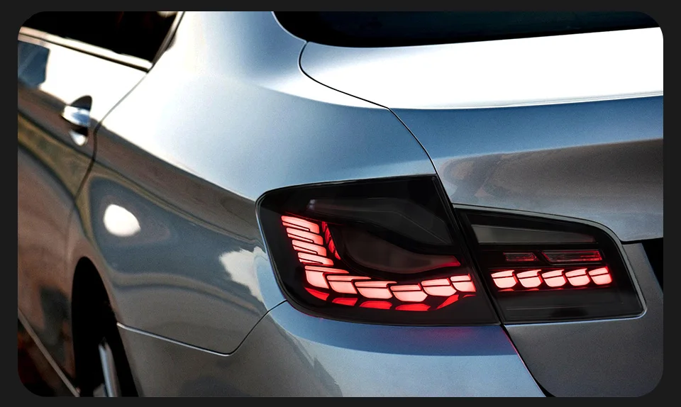 AKD Tail Lamp for BMW F10 F18 5 Series LED Tail Light 2011-2016 528i 530i Rear Fog Brake Turn Signal Automotive Accessories