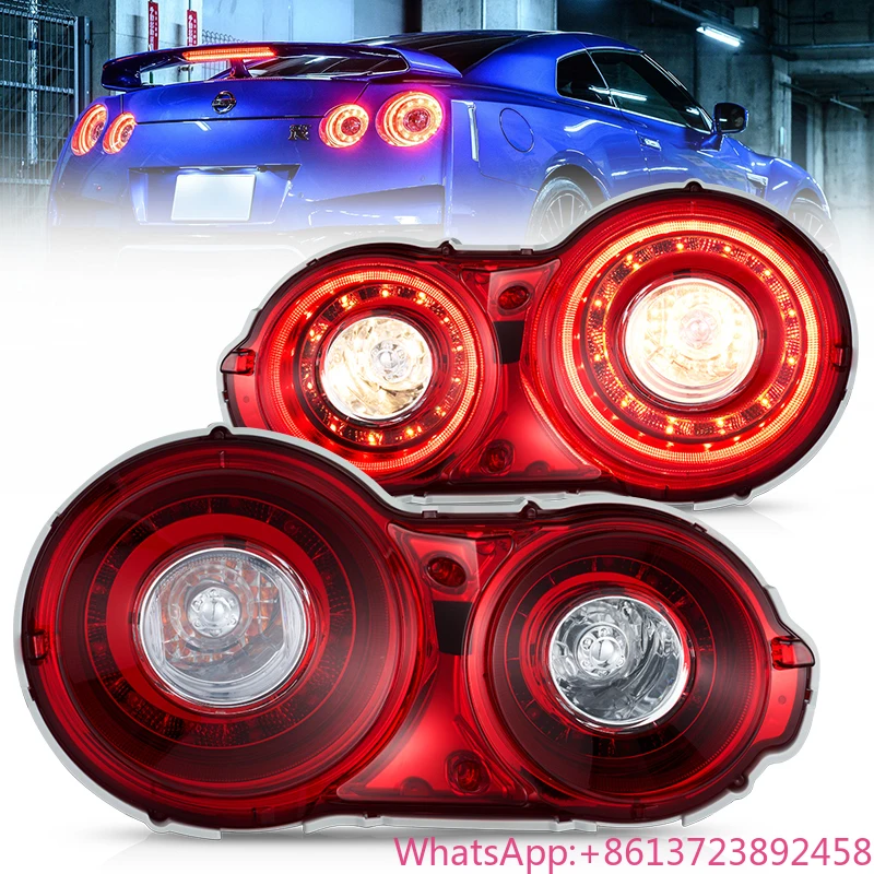 

VLAND LED Car Accessories R35 Taillights Rear Light Lamp Assembly 2008-2023 Modified Taillamp For Nissan GTR