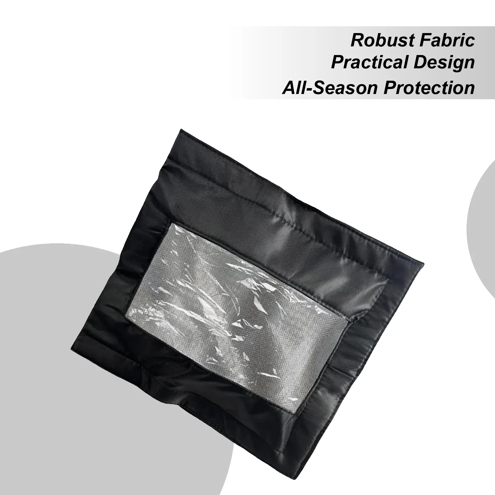 

Hose Watering Timer Cover Weather-Resistant Protector Clear Front Window Anti Freeze Visible Sleeve For Outdoor Garden Lawn