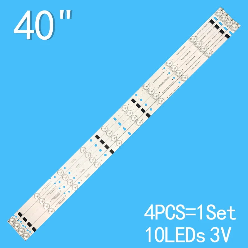 

LED Backlight strip For BBK 40LEM-1005/FT2C 40LEM-1006 40LEM-1007 40LEX-5009 ZDCX40D10-ZC14F-02 CXD400410000-X2