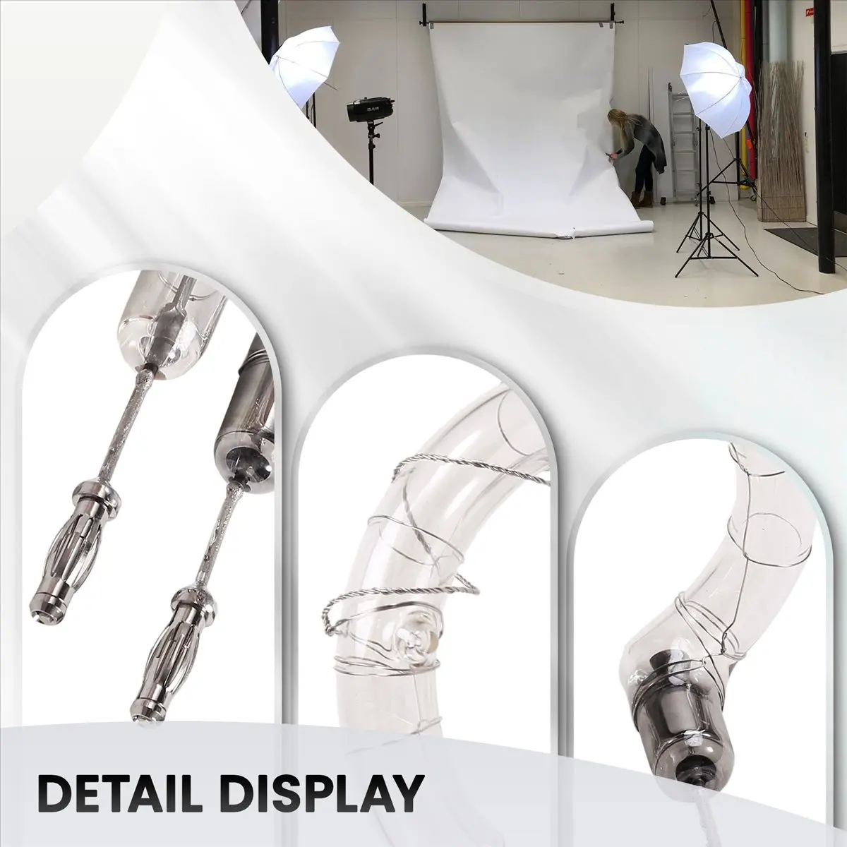 Tubo de flash profissional 400Ws para flash SK400/SK400/SP400/DP400/300D/400D/GS400/Q5300/05400/TC400