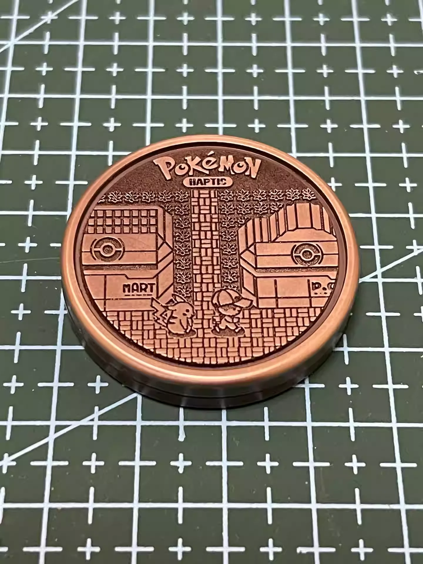 

Монета AcEdc, сделанная из нержавеющей стали, EDC