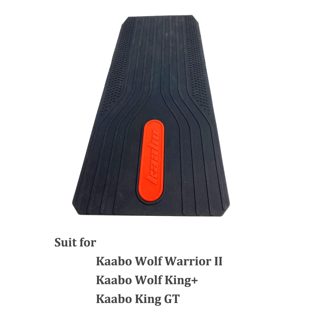 Kaabo Wolf Warrior 11 Wolf Warrior X Silicone Mat Carpet Pad Foot Deck Cover Electric Scooter Spare Parts Accessories Red Black