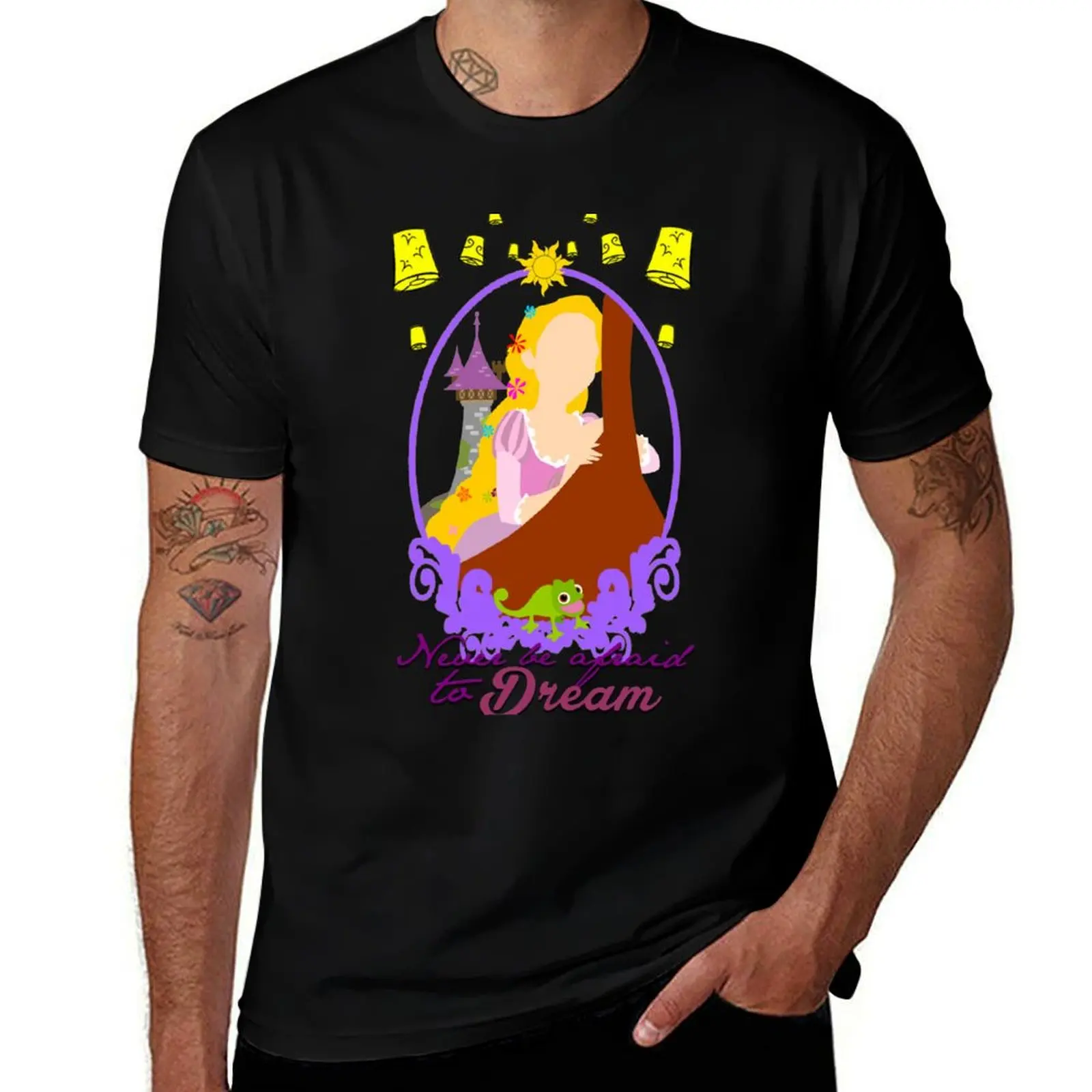 

Never be afraid to dream T-Shirt topping sweat Funny t-shirt mens clothes
