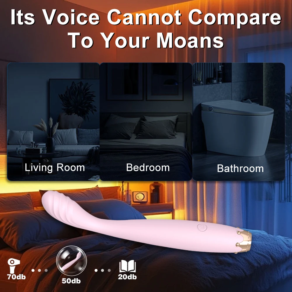 High Frequency Waterproof Rabbit Vibrator For Clitoral Stimulation_voghion.com
