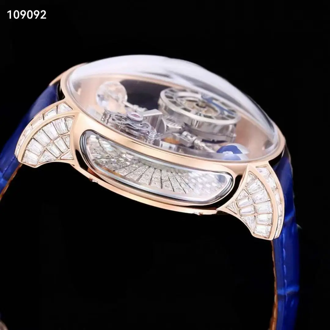 JACOB Celestial Tourbillon Men's Mechanical Watch Global Limited Edition Diamond Set automatic watch men automatic sapphire
