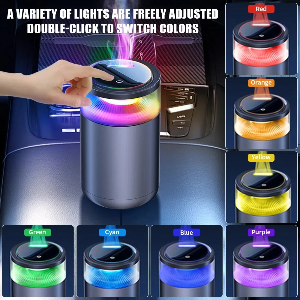 High-End Electronic Cloud Mist Car Air Freshener Automobile Interior Perfume Luxury Car Decorative Ornaments Aromatherapy view 5