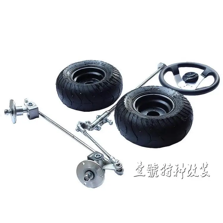 

Gear Rack Joint Tie Rods Steering Wheel 6 Inch Tires Tyres for GY6 125 150 200cc CRF SSR Dirt Pit Bike Go Kart ATV