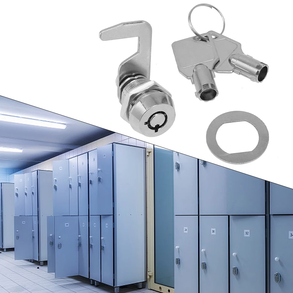 Lock Cam Locks Lock Cylinder Replacement Silver for Tool Box for tubular 1set 90 Degree Camlock Copper Hook Cam Brand New
