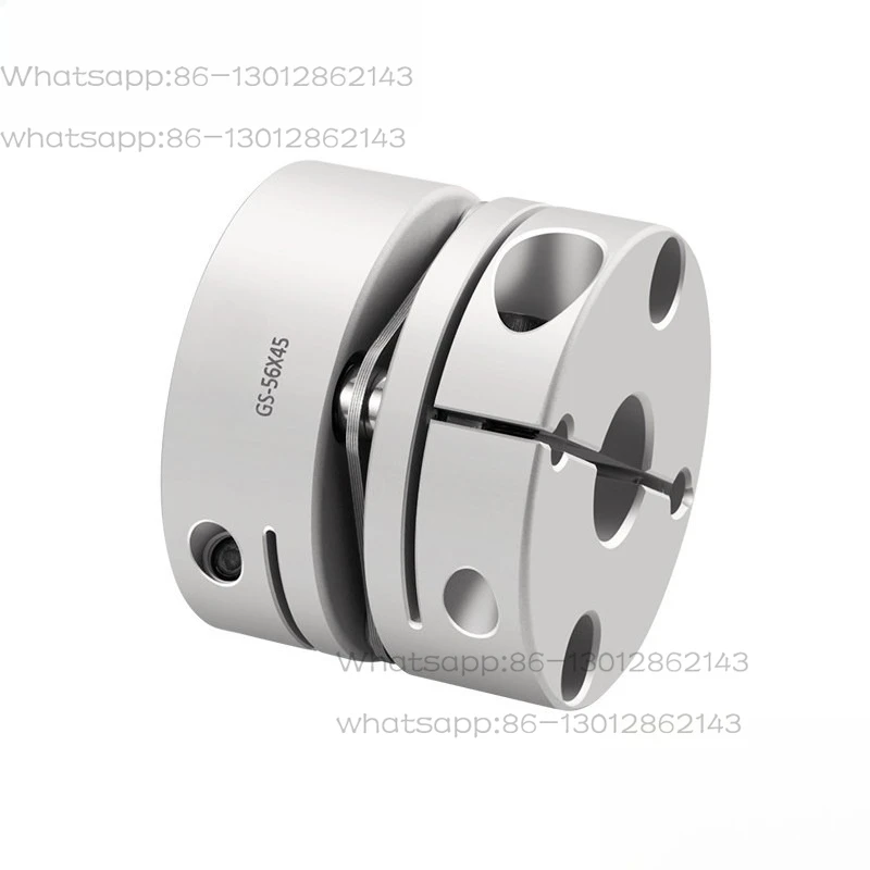 GS diaphragm coupling large torque high precision stepper servo motor ball screw elastic connector