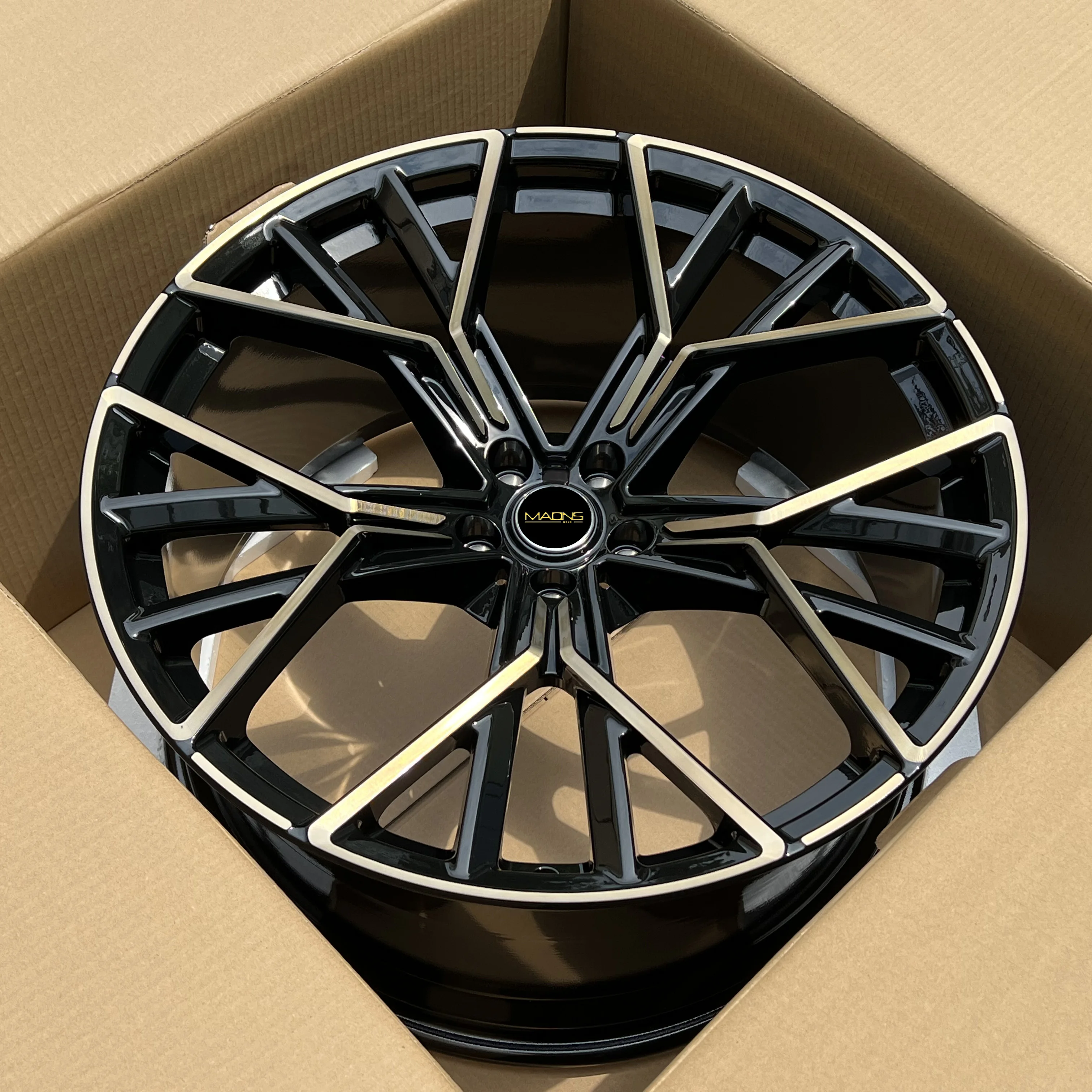 Bronze Tint Staggered Forged Wheels 18 To 20 Inch 5x112 Custom Alloy Rims JWL Certified For BMW M8 High Performance Passenger Ca