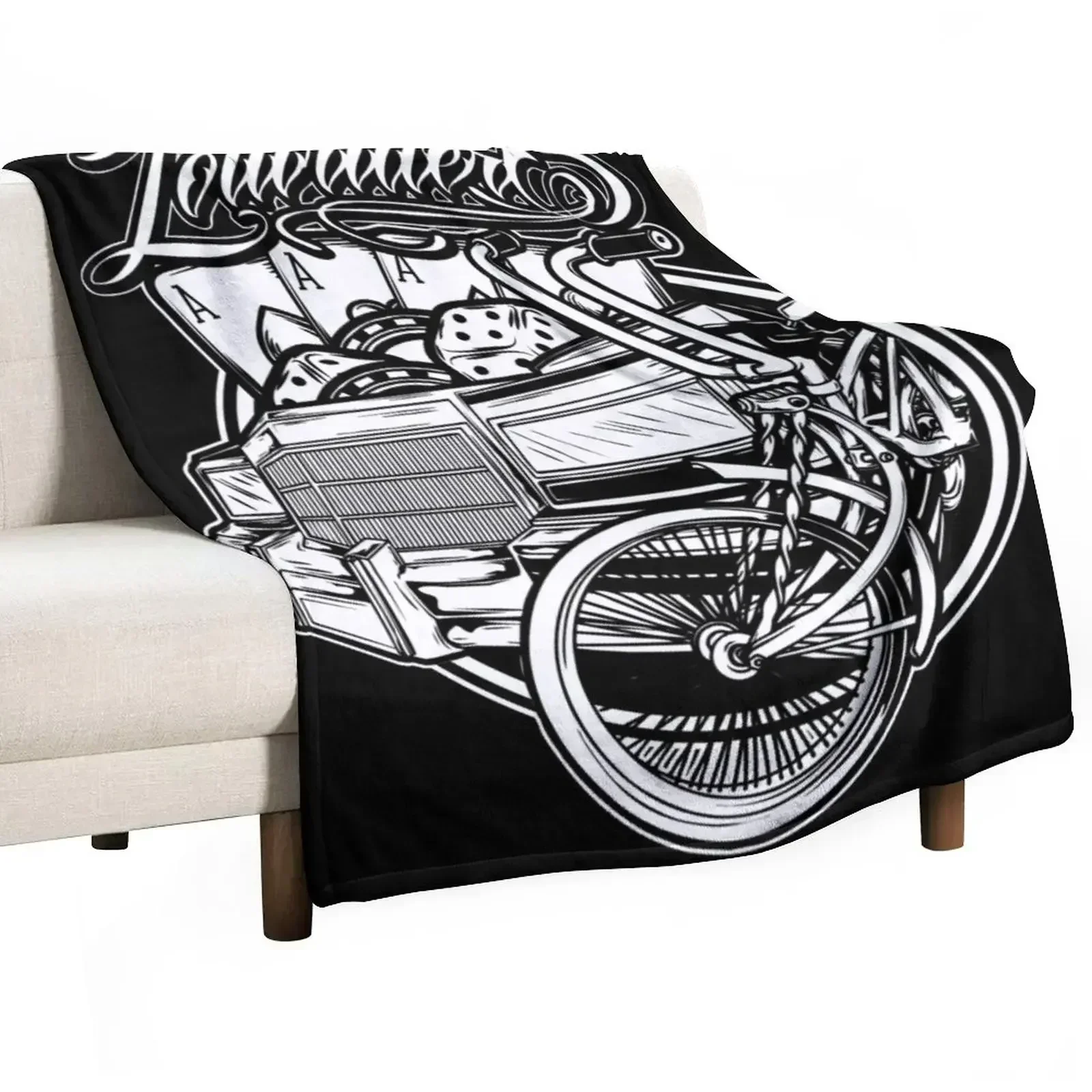 LOWRIDERS Throw Blanket Soft Big Soft Beds Camping Custom Beautifuls Stuffeds Blankets